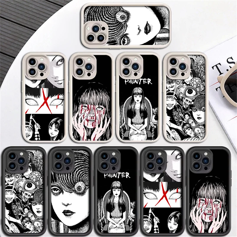Мягкий силиконовый чехол ET103 Tomie Junji Ito для Samsung Galaxy A04 A04e A04s A13 A33 A53 A73 A12 A21S A51