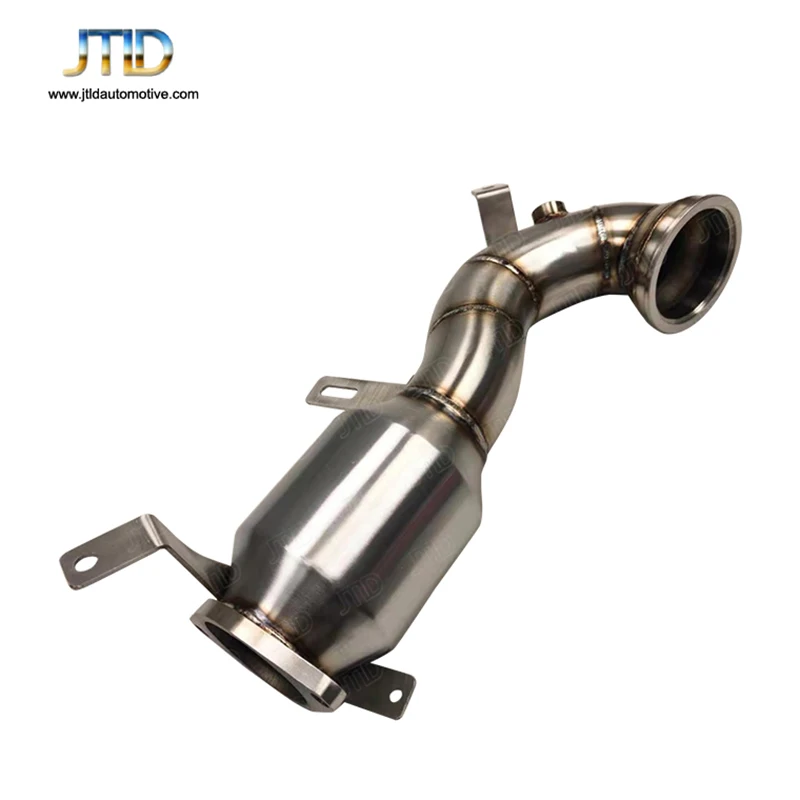 JTLD Performance Stainless Steel Exhaust System For Fiat 500 1.4L Abarth Cat Shell Downpipe