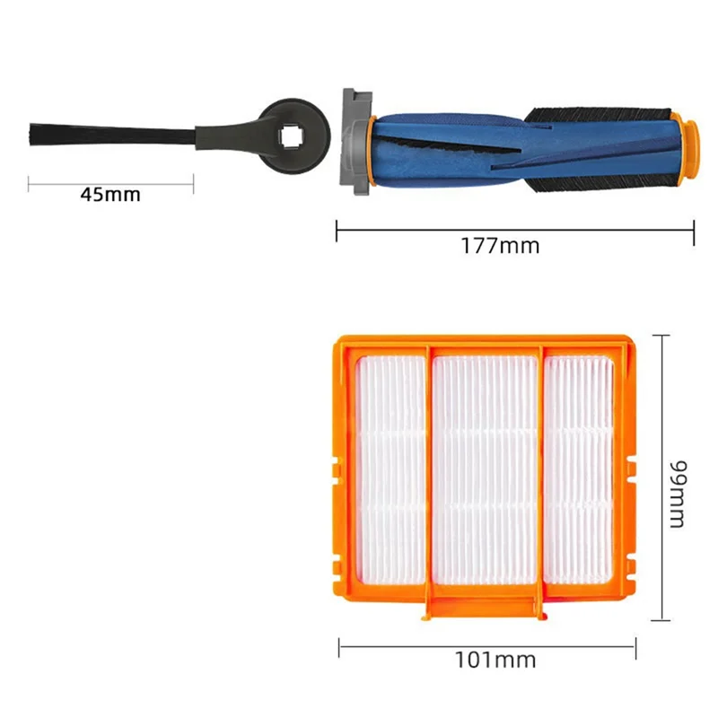 A69M-Сменный комплект для Shark AV2501S AV2501AE AV2511AE RV2502AE RV2520AOUS RV2610WA RV2610WD AV2510AOUS