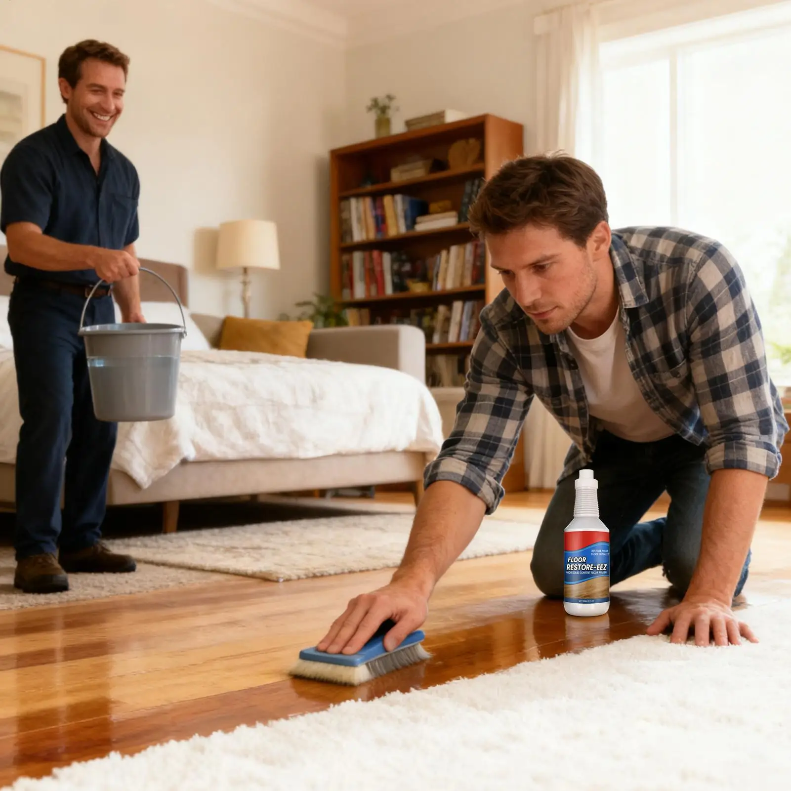 Floor Cleaning Agent Effectively Removing Stains Dust Quick Drying Prevent Slipping Repair Scratch Polishing Tile Cleaner Liquid