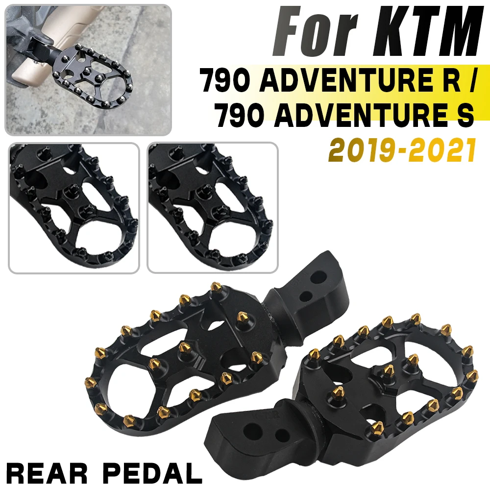 moto-posteriore-pedane-pedale-girevole-passeggero-poggiapiedi-pedane-regolabili-per-ktm-790-adventure-r-790adv-s-2019-2020-2021