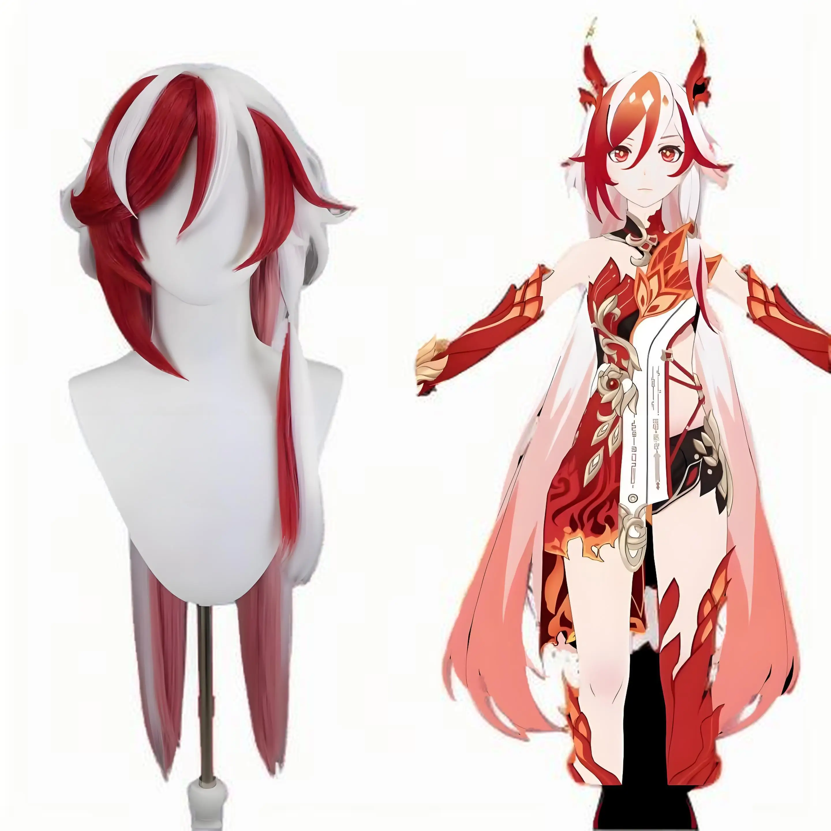 

Honkai Impact 3rd Fu Hua Feather of Cleansing Dust Cosplay Wig – Custom Styled Heat-Resistant Anime Wig