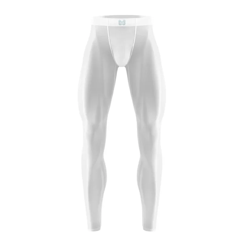 Sky01 Mens Silky Sports Leggings Elastic Waistband Bulge Pouch Seamless Fitness Stretchy Tights Pants for Gym Yoga CyclingSd01$