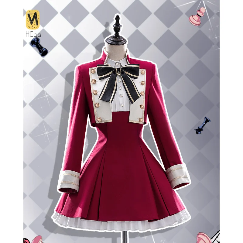 

Variable Baricade Hibari Tōjō Cosplay Costume Lovely School Uniform Halloween Party Role Play Outfit Women HCos