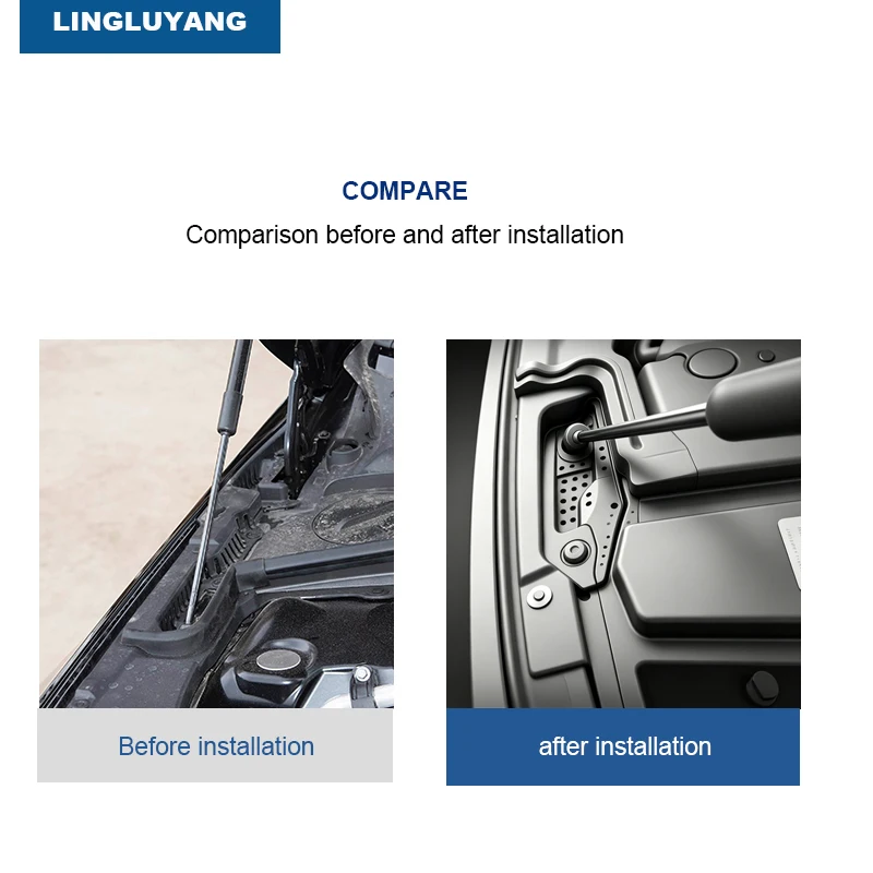 Für Volvo S90 V90 XC60 S60 V60 Motorraum-Entwässerungsrillen-Filtersieb, auslaufsicheres Sieb, Schutzabdeckung, Dekoration – Detail 2