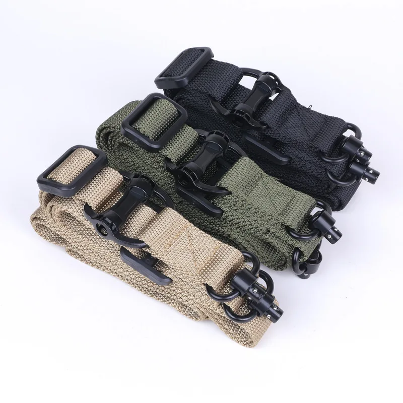 New MS4 Tactical Sling With QD Base Usage Outdoor One or Two Point Belt Safety Rope Outdoor Sport Belts Accessories