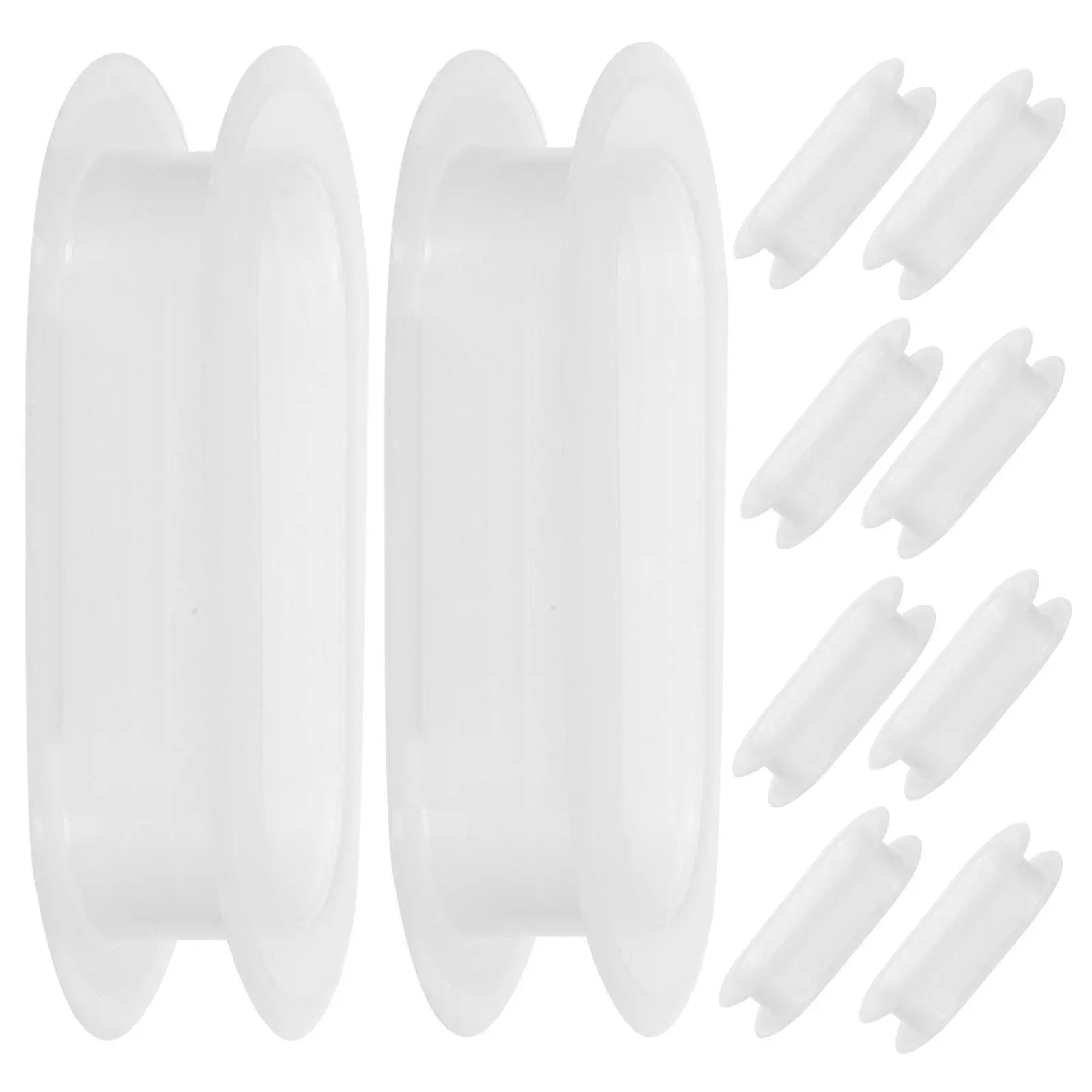 

10Pcs Heavy Duty Plastic Box Handles for Corrugated Cardboard Boxes Comfort Grip Carrying Moving Storage Logistics Replacement