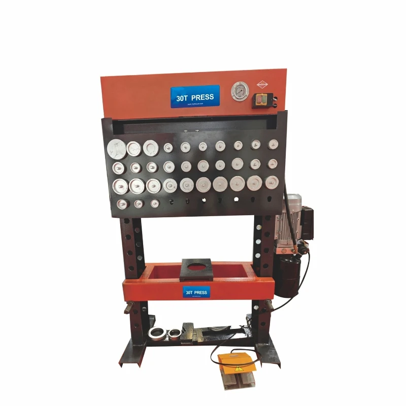 30 tons rubber sleeve press machine electric hydraulic replacement machine automobile lower swing arm disassembly tool chassis