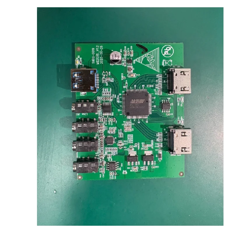 MS2131S development board HDMI to USB 4k acquisition card ring out HDMI online teaching network live broadcast