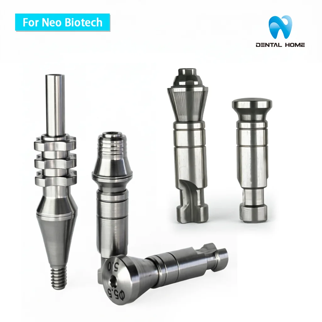 For Noe Biotech Healing Abutment Multi unit Straight Angled Abutment Multi unit Pick-up Impression Coping Lab Analog  HealingCap