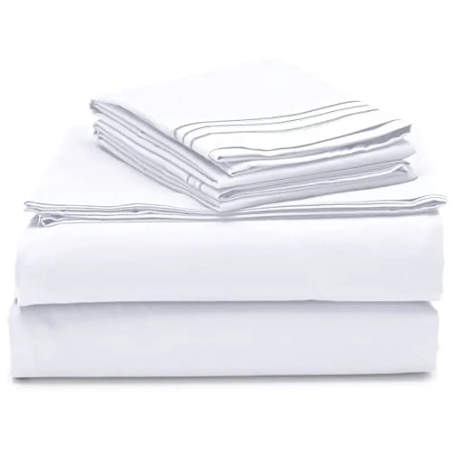 1500 Premier - Wrinkle Resistant - Hotel Quality Ultra Soft Luxurious 4 pcs Bed Sheet Set, Deep Pocket Up to 16" - Many Size an
