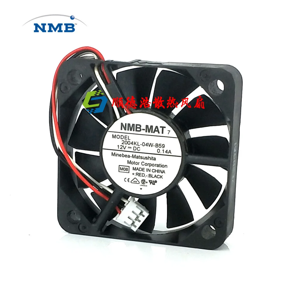 New and original NMB 5010 12V 0.14A 2004KL-04W-B59/B50 5CM Yaskawa drive fan