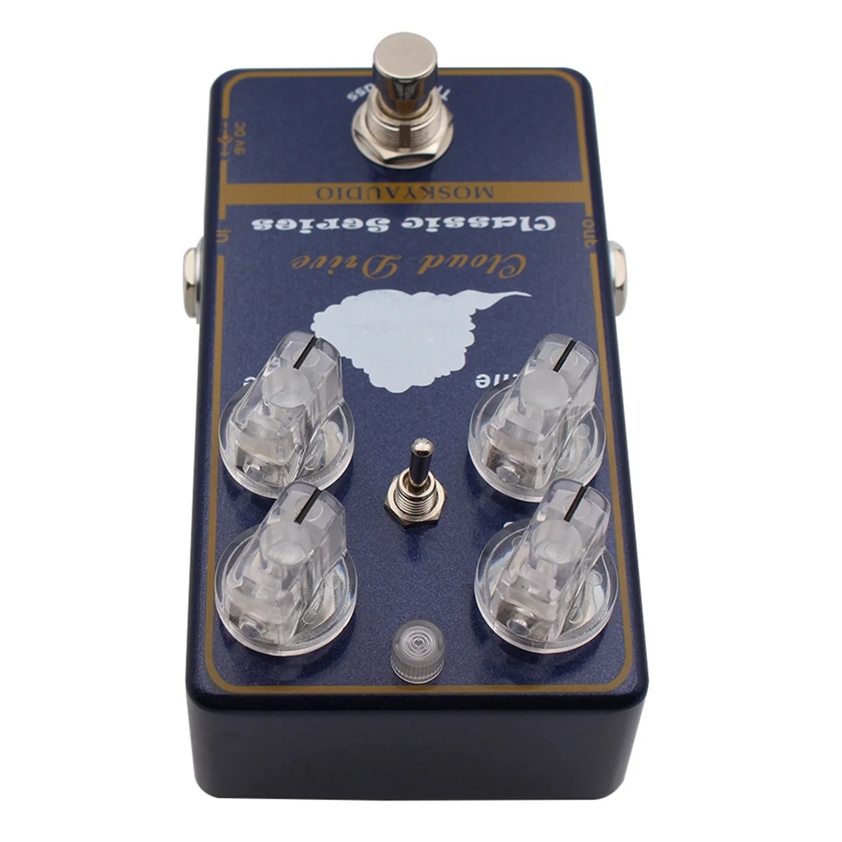 

ABJQ Cloud Drive Clean Overdrive гитарная педаль эффектов True Bypass для электрогитары бас с регулятором громкости и высокими частотами