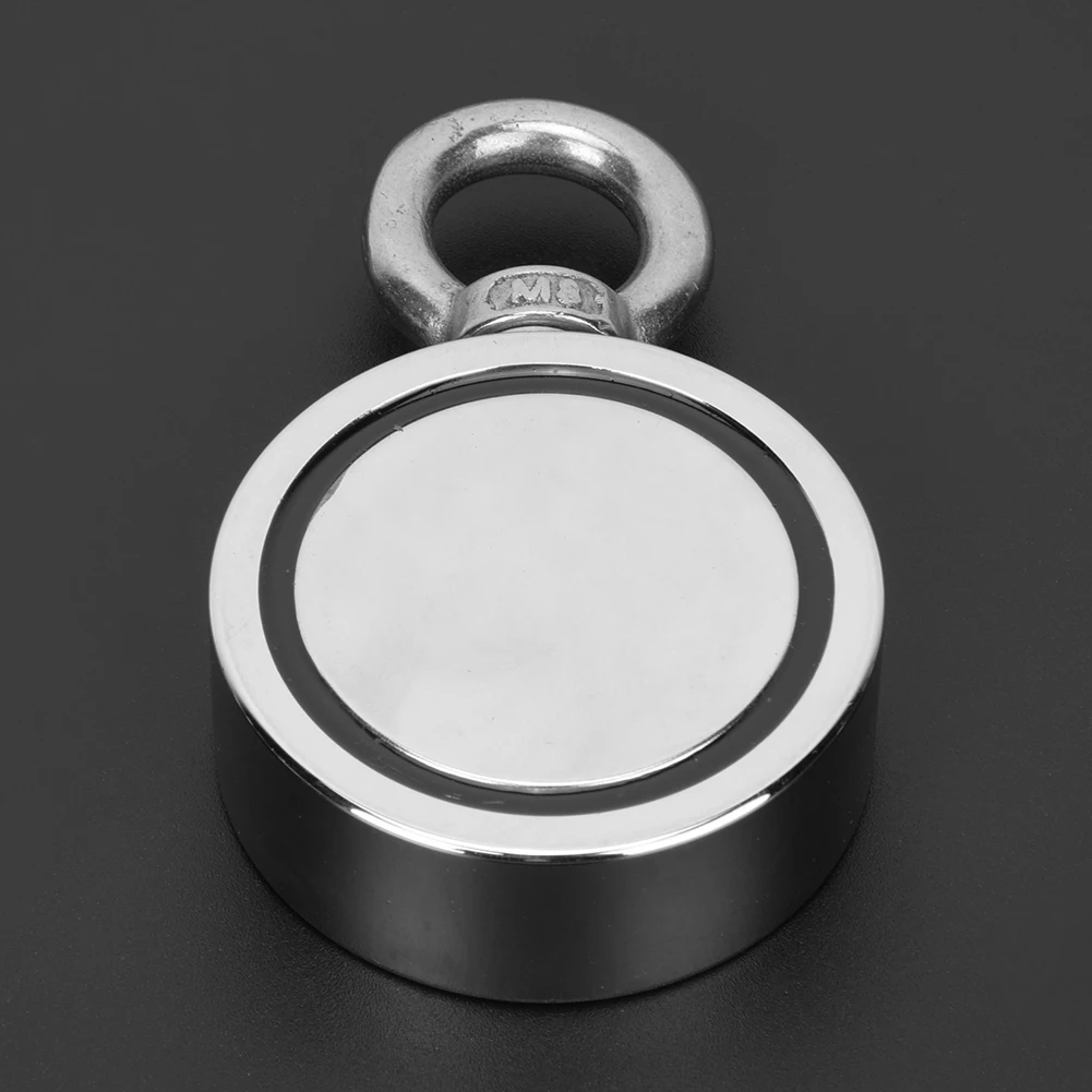 

Magnetic Salvage Ring Waterproof Double Side Neodymium Magnet Strong Salvage River Fishing Magnets Ring Hook Permanent Imanes