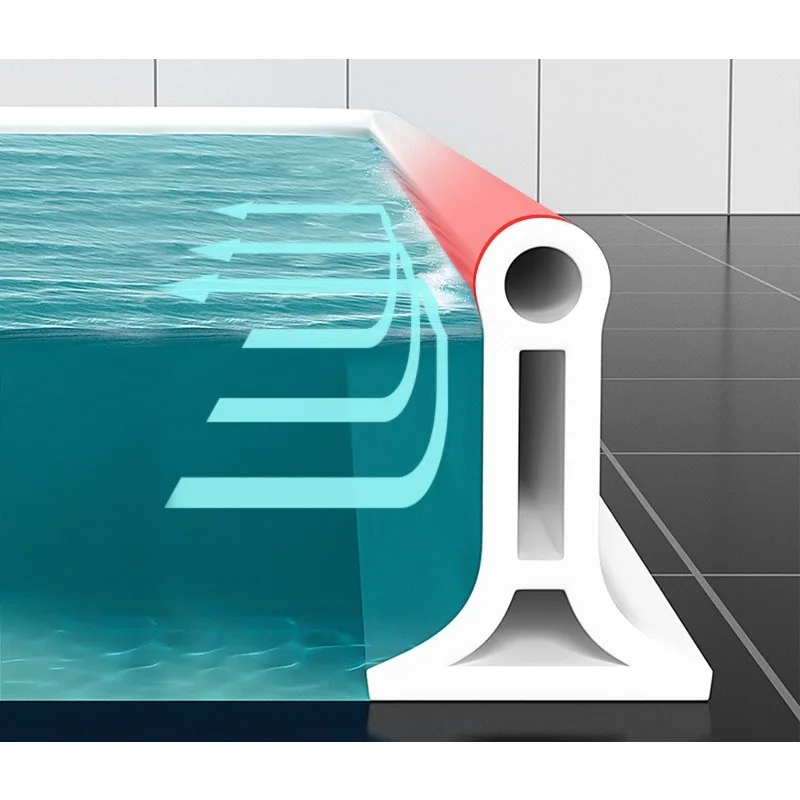 

Toilet water barrier, shower room, silicone countertop, toilet self-adhesive water barrier