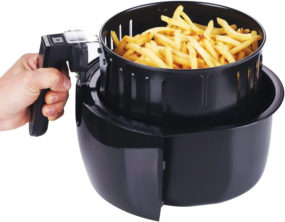 Ming's Mark gw22621 elektrische Luft fritte use, 3,7 qt, schwarz