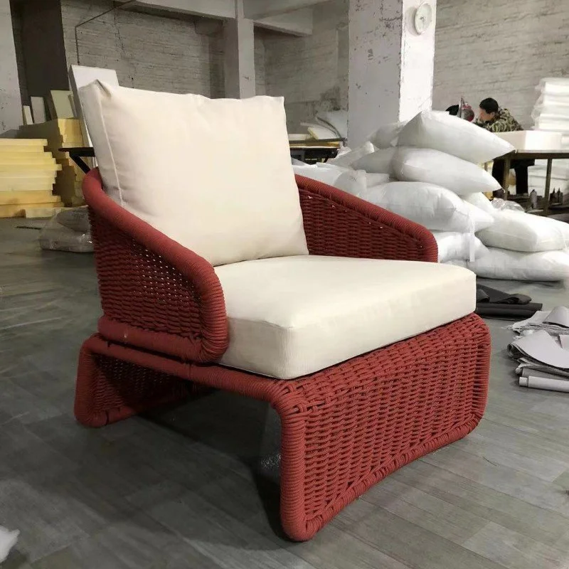 

Уличная мебель для отелей и садов: плетеная мебель из ротанга и веревки, уличный диван