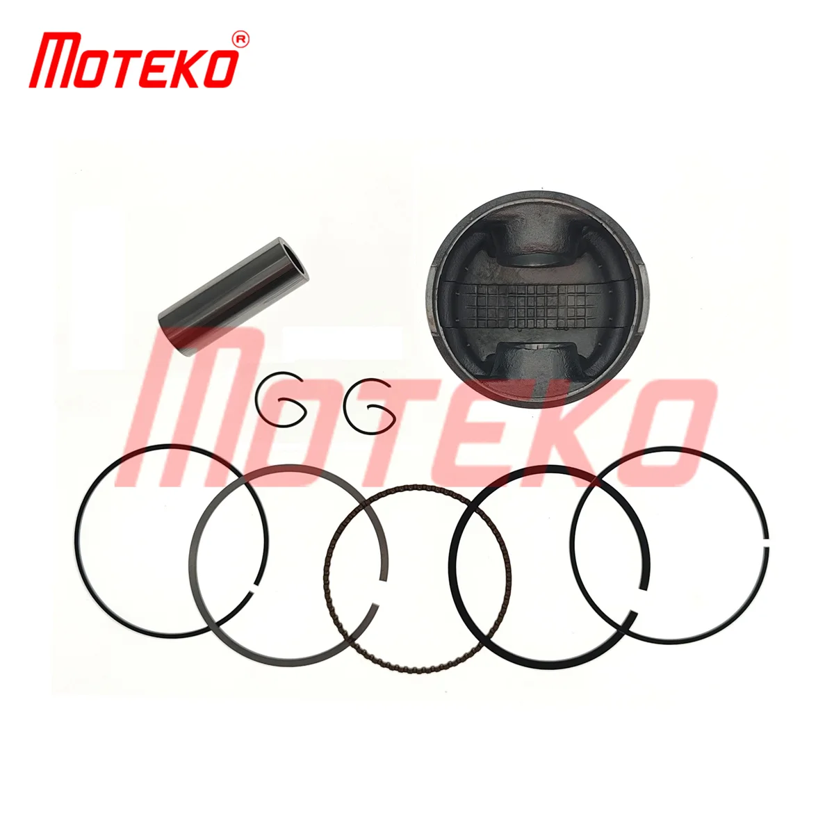 BX1405409 GY6 150CC 57.4MM BORE 15MM PIN PISTON KIT 4T 150CC 157QMJ SCOOTER ENGINE PARTS FOR CHINESE SCOOTERS ATV QUAD