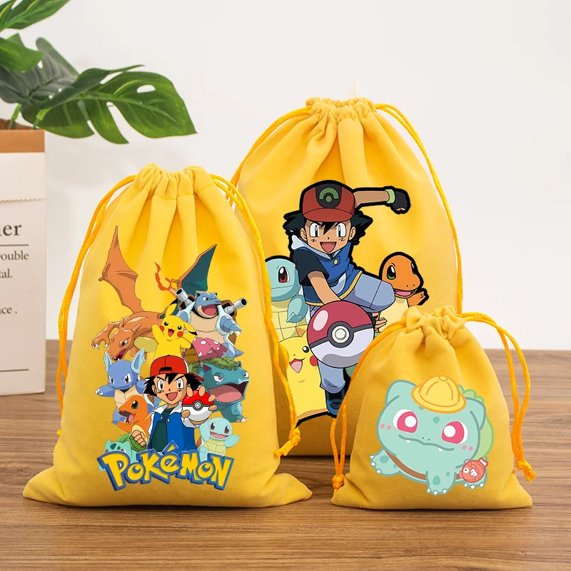 Сумка-мешок-с-Покемонами-Пикачу-на-шнурке-удобная-спортивная-сумка-мультяшная-сумка-для-конфет-сумки-для-хранения-с-принтом-подарочные-пакеты-милая-дорожная-сумка