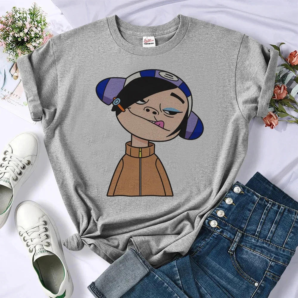 Gorillaz shirt girl emo clearance sales kawaii jojifuku 80s top tees japan scene  streetwear 80s meme