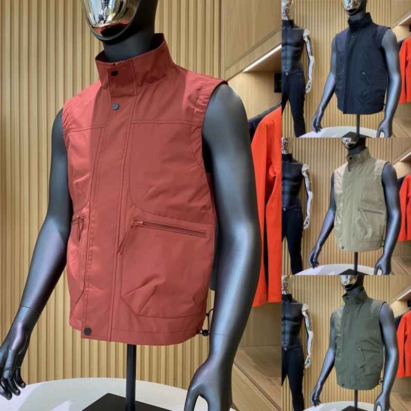 

Уличный тактический жилет, мужская майка на бретелях, водонепроницаемая, ветрозащитная, весна-лето, модная, подходит для повседневной носки