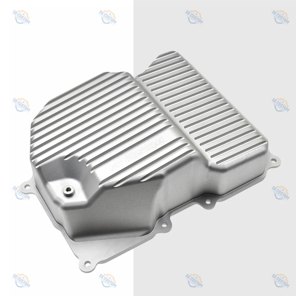 SK CUSTOM Auto Parts Forged Aluminum Alloy CNC Transmission Oil Pan For BMW MINI Cooper ALL4 One JCW R55 R56 R57 R58 R59 R60 R61