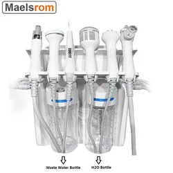 Contenedor de botellas con báscula para cocina, botella de limpieza de aguas residuales para máquina de hidrodermoabrasión 6 en 1