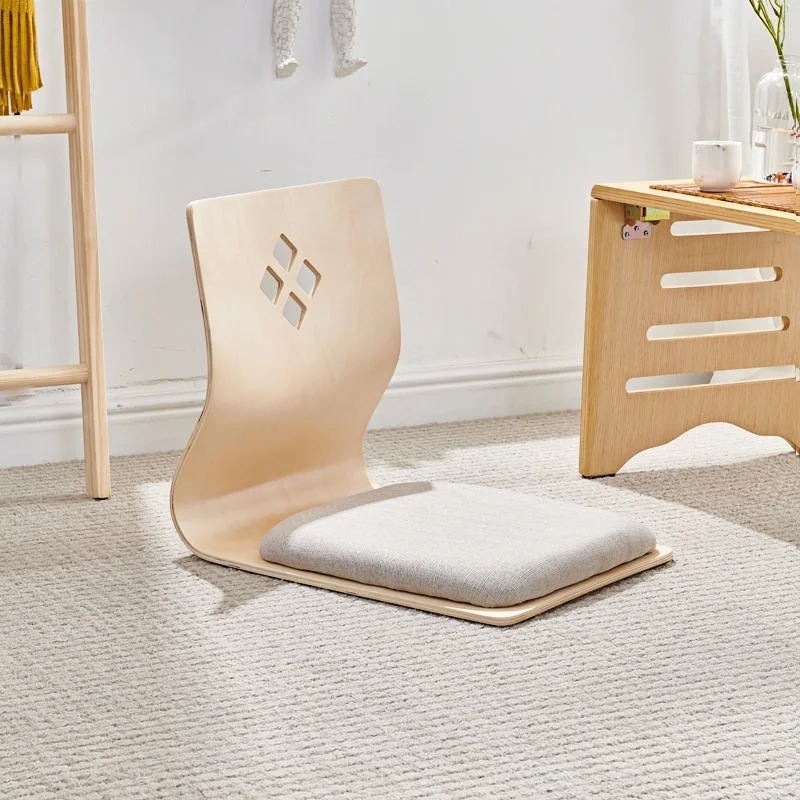 Japanese Tatami-style Lazy sofa Beds Reclining Chairs without Legs Backs Tatami Chairs Seats with Cushions Bay Window Seats