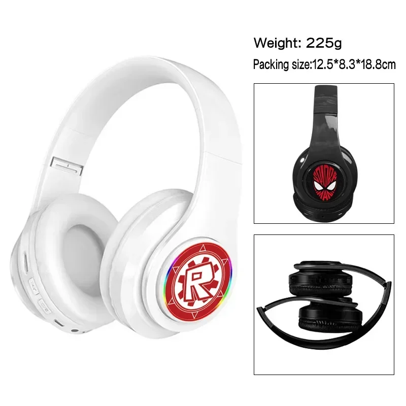 

Robloxs Cartoon Peripheral Earphones Head Mounted Portable Headphones Student Birthday Gifts