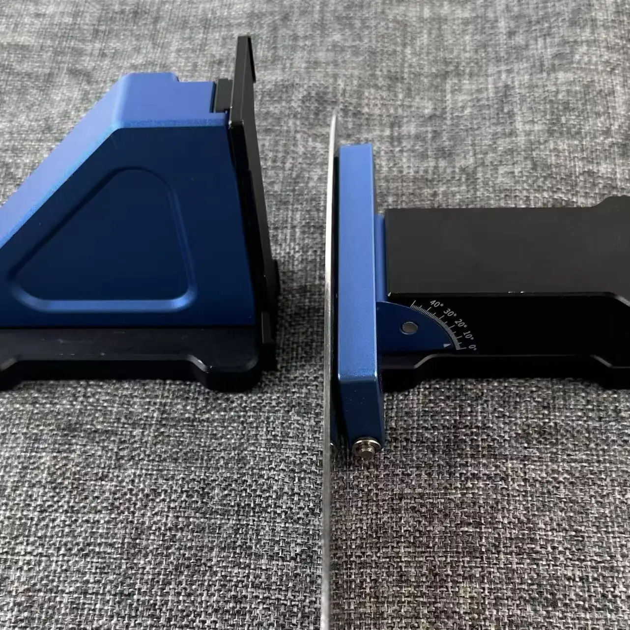 

Rollable Knife Sharpener Adjustable 0-50° with 400 800 1000 Grit Diamond Plates