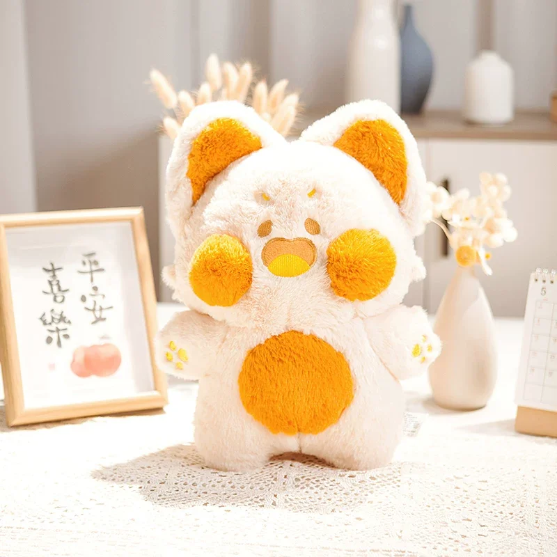 Almohada de peluche suave y adorable de Dudu Meow autorizada para dormitorio de niñas, cabecero de cama, respaldo, almohada para abrazar