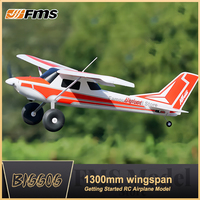 FMS Model 1300mm Big Off-road Low-speed Entry 6ch Outdoor Remote Control Electric Aircraft Assembly Fixed Wing With Vecto