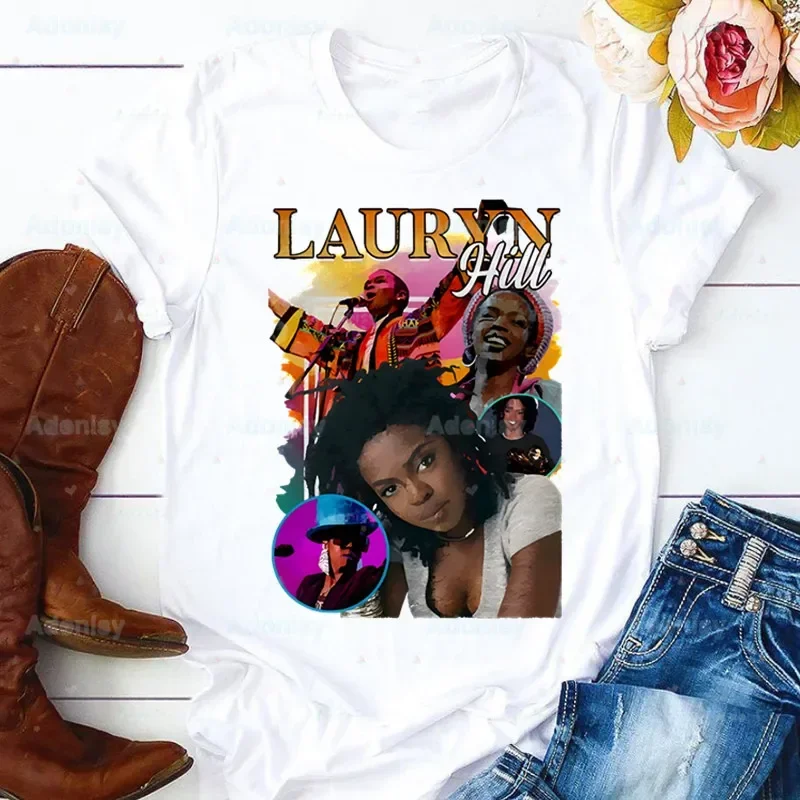 

Fugees Refugees Lauryn Hill Summer Tops T ShirtMan Tshirt New Tshirt Graphic TeeMan T-shirt Female Tee Shirt 90s Tshirt