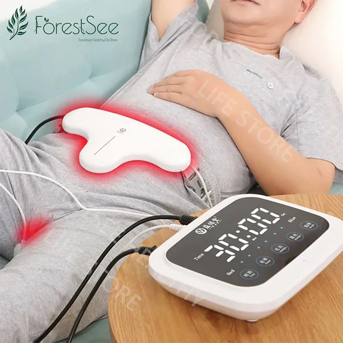 Prostate Treatment Instrument Red Light Heat Therapy Massage Instrument Male Urinary Frequency Inflammation Care Instrument