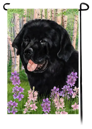 Newfoundland Spring Flowers Garden Flag