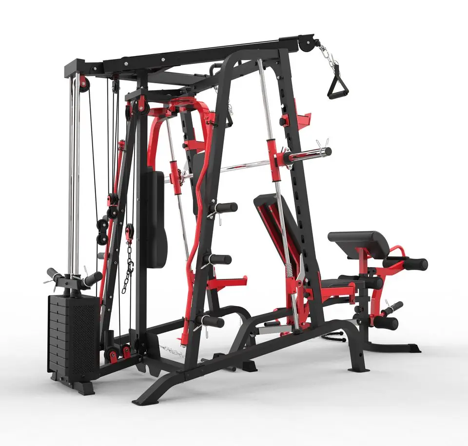 

All-in-One Multifunctional Home Gym System, Universal Bodybuilding Equipment Set