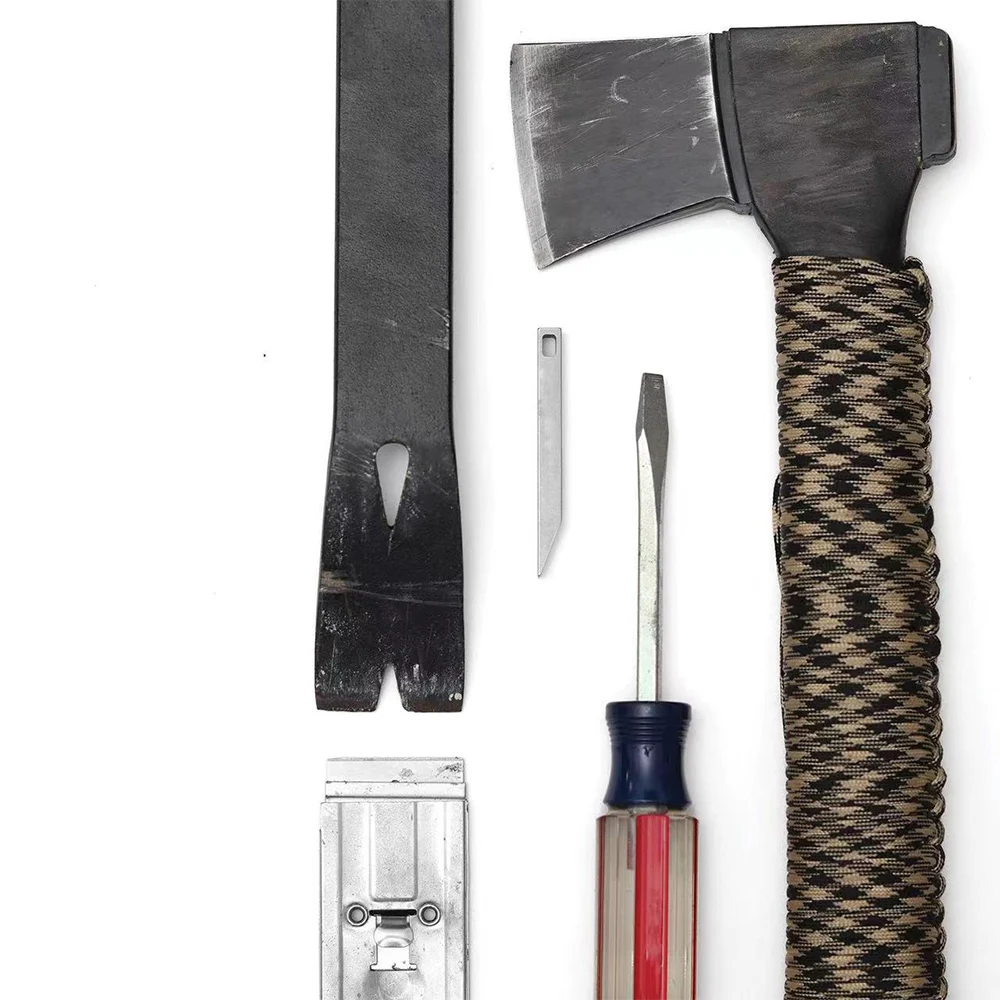 Edc-Hebelstange, Edc-Schlüsselanhänger-Werkzeug, robuster Schlüsselanhänger-Taschen-Hebelstange aus Edelstahl für alltägliche Tragen und Outdoor-Aktivitäten – M – Detail 5