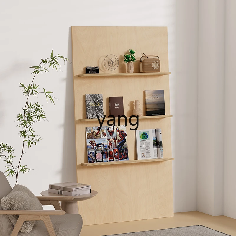 

LMM light luxury marine board magazine rack clothing shop coffee shop display rack