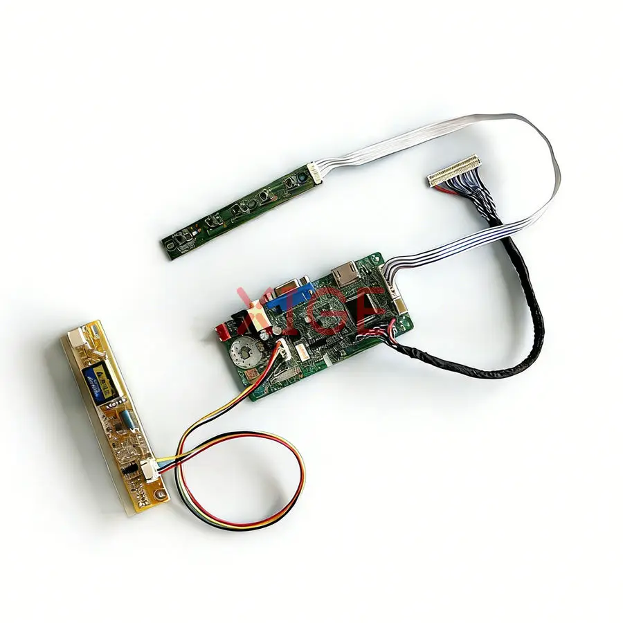 

Плата привода контроллера монитора подходит для ITSX95 HSD150PK17 N150P5 HSD150PK14 HDMI + VGA 1400*1050 1-CCFL 1400x1050 LVDS 30-контактный комплект DIY