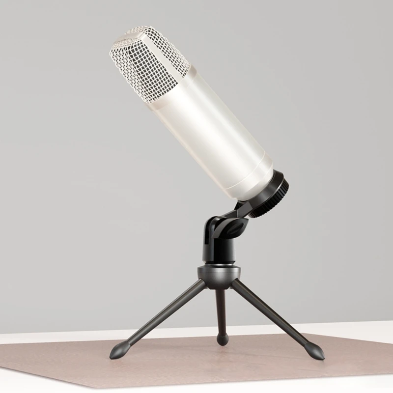 Q22A Verstelbare capacitieve microfoonstandaardhouder Klemclip voor standaardmontage