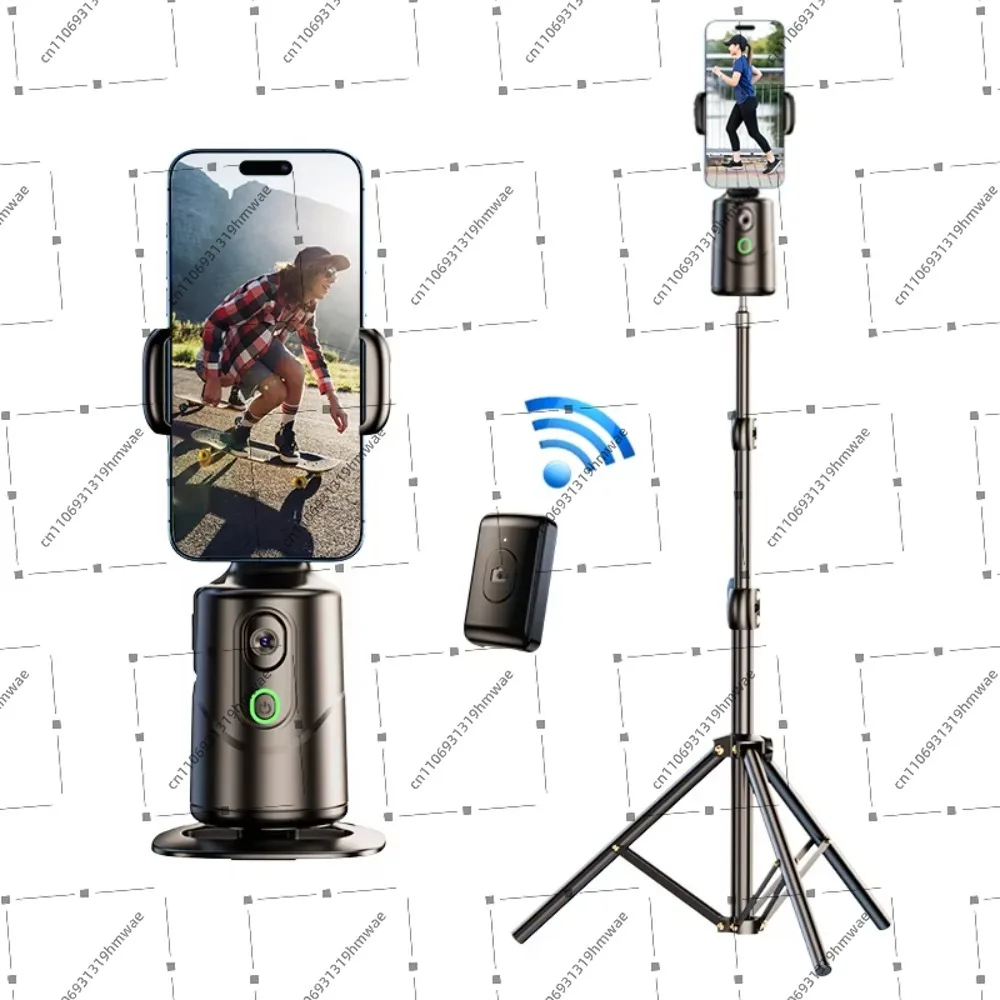 

Mobile phone tripod, smart AI facial recognition tracking gimbal stabilizer, used as a mobile phone camera