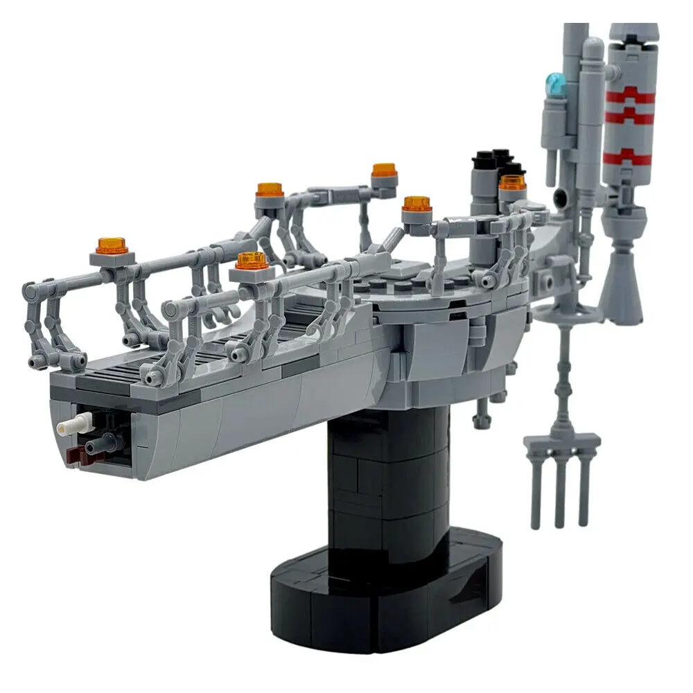 Kultowe miejsce pojedynku z owalnฤ
platformฤ
i czujnikiem 408 elementรณw balkonowych MOC Build