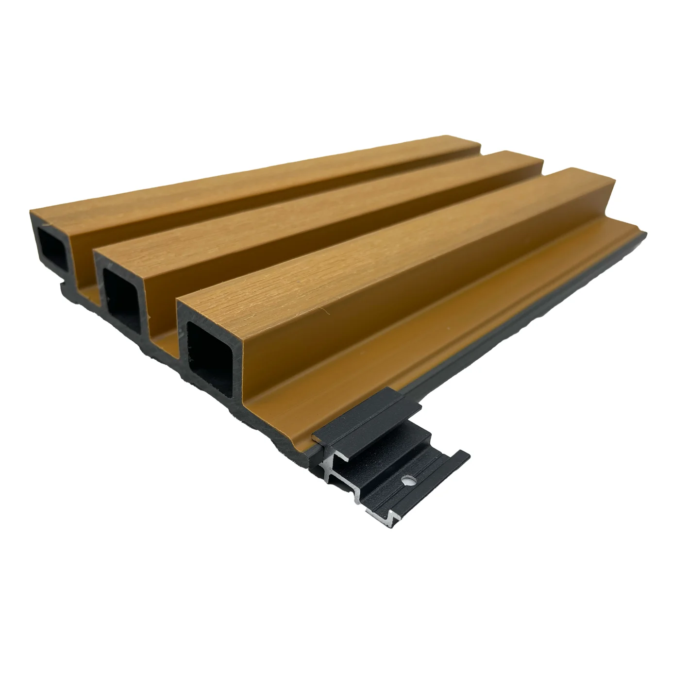 2026 Factory Direct WPC Great Wall Panel Background Wall Grille Fluted Wall Cladding Customized Color Interior Decorpromote sale