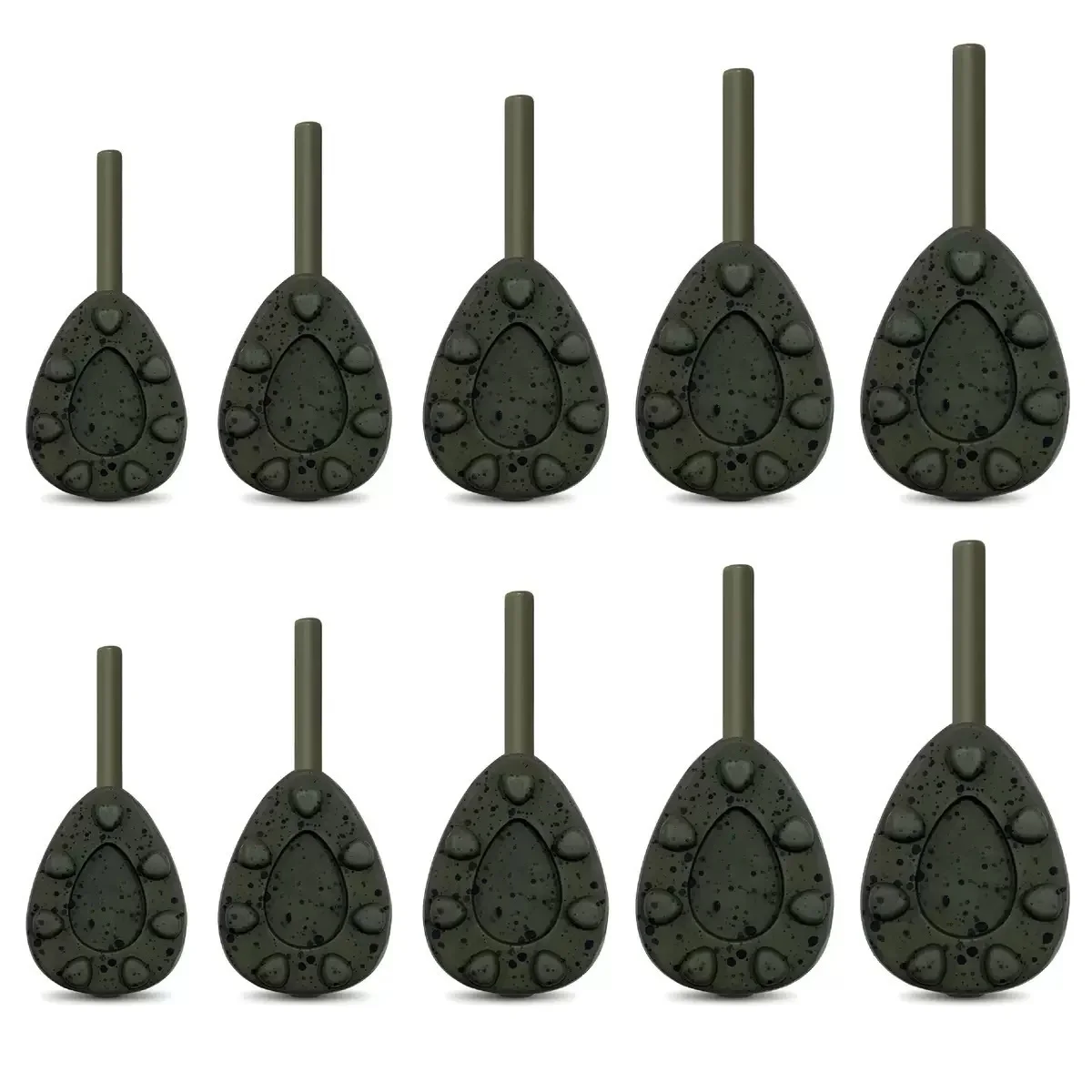 

Carp Fishing Casting Ledger Weights Inline Style 2oz 2.5oz 3oz 3.5oz 4oz Choose Quantity 1/3/4/5pcs for Angling Equipment