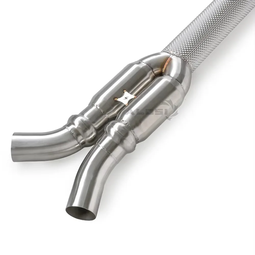 

89mm Exhaust Middle Pipe for BMW M2 G87 M3 G80 M4 G82 3.0T 2021-2023 – High Performance Stainless Steel Mid Pipe