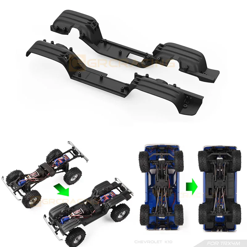 

Fender (3D Printing) Frame Modification Chassis Closure for 1/18 RC Crawler Car Traxxas TRX4-M Defender Chevrolet K10 DIY Parts