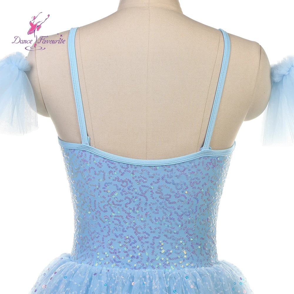 25016 Blu pallido Nuovo Tutu di balletto Costumi di danza Romantico lungo Tutu di balletto Danza CosutmeTutu
