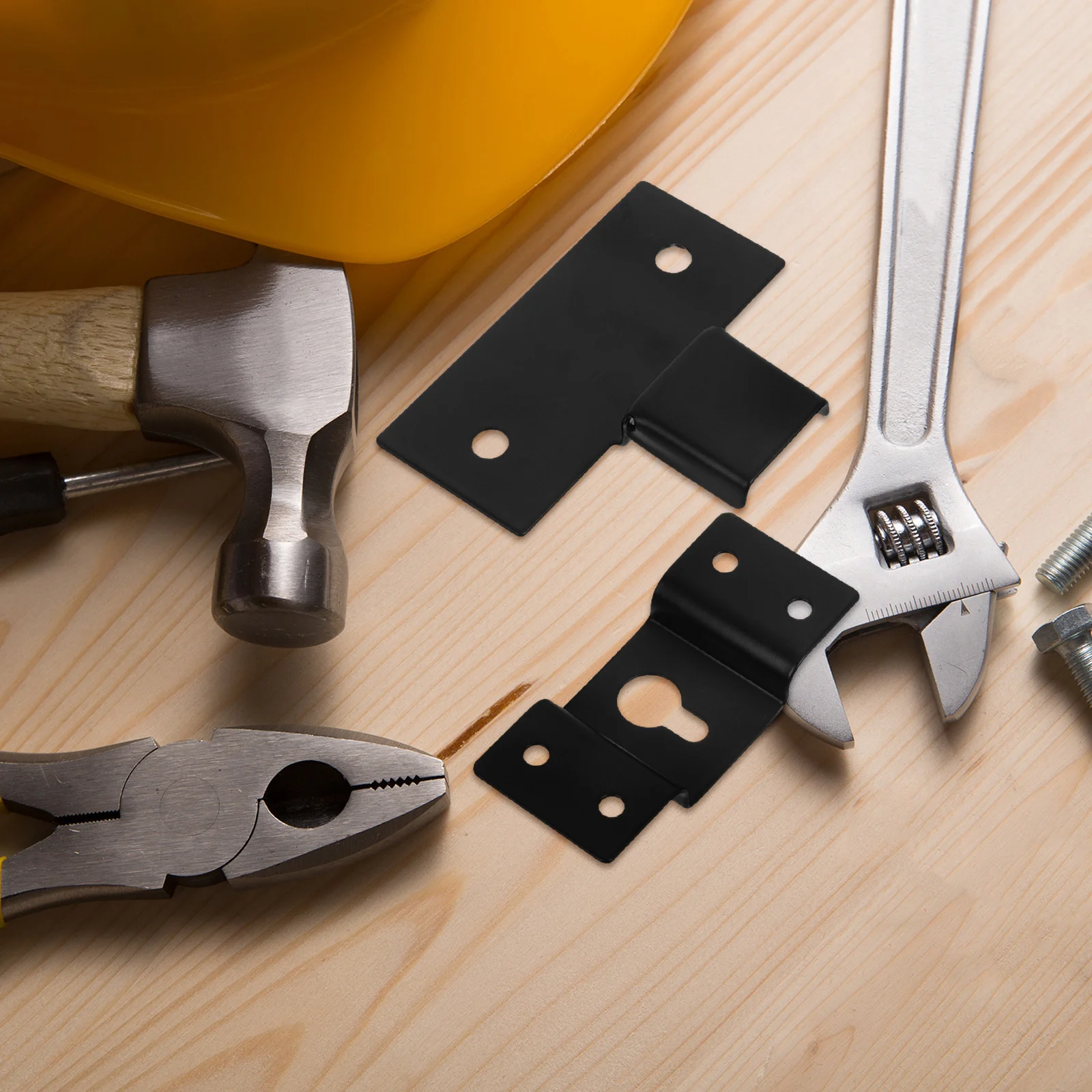 

1 Set Audio Speaker Wall Mount Bracket Iron Hook Hanger For Surround Sound Equipment Space Saving Flat Panel