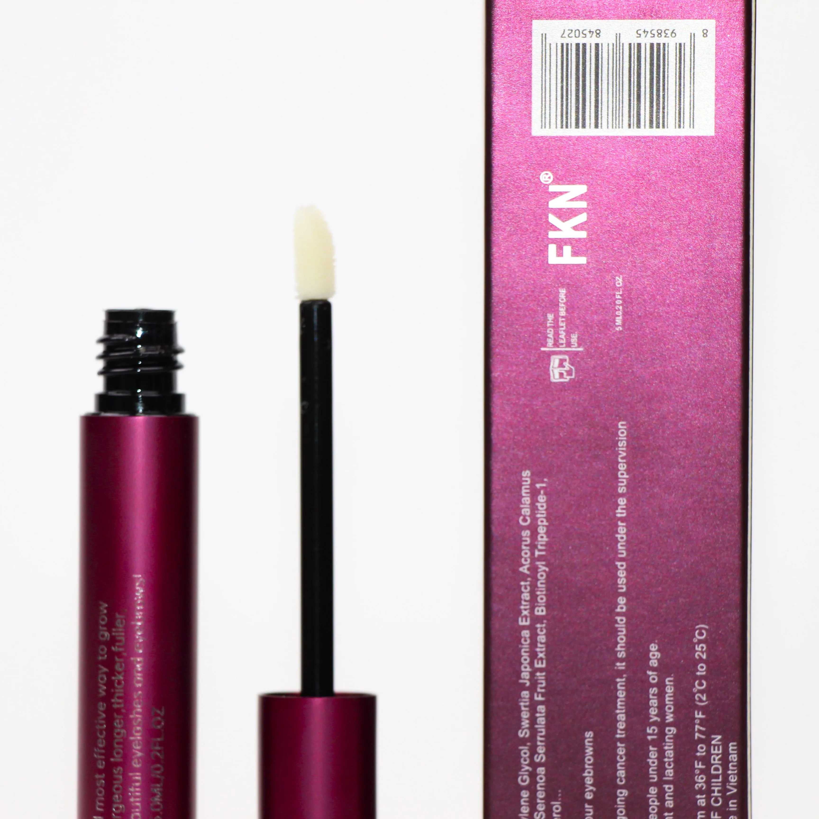 FKN Cosmetics Eyebrow Serum (5ml) makes your eyelashes look longer