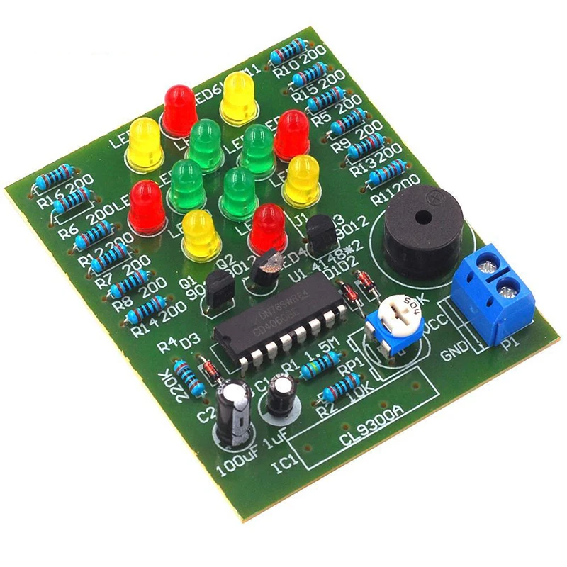 CD4060 Dream Lamp DIY Kit Electronic Fun Suite Music Lantern DC 3V-5V